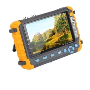 PEGATAH IV8W-L 8MP 4K CCTV Tester Security Camera 5 Inch Monitor For 4 IN 1 TVI AHD CVI Analog Security Cam Tester Video Test ,Video Surveillance Testing