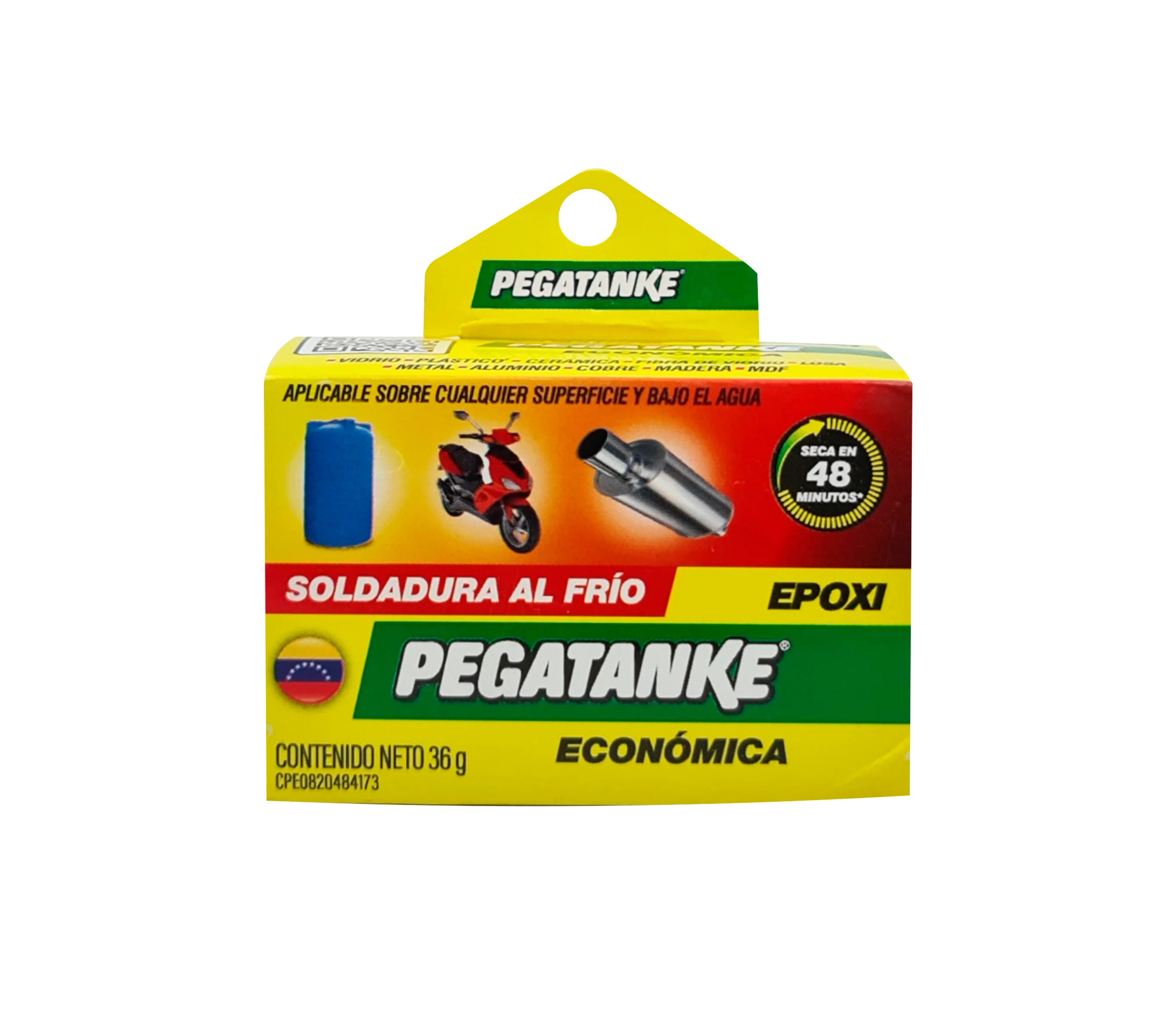 PEGATANKE Epoxi, Cold Welding Epoxy Glue - Apply On Any Surface & Under Water - 36g