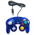thumbnail image 1 of PEGLY Gamecube Controller, Classic Wired Controller for Wii Nintendo Gamecube (CLEAR BLUE), 1 of 6