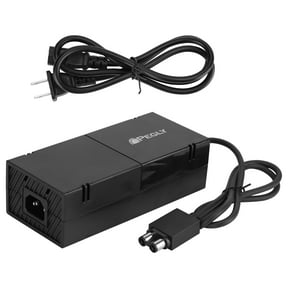 PEGLY Power Supply Brick for Xbox One, AC Adapter Cable Replacement Kit for Xbox One Console Games, Auto Voltage 100-240V, Black