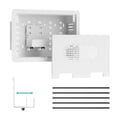 thumbnail image 1 of PEGZONE 9" In-Wall Media Box, Recessed TV Outlet Wall Box for One Connect Boxes, Streaming Devices & Network Switches, Cable Management Enclosure for Fire TV Stick and Samsung TVs, 1 of 10