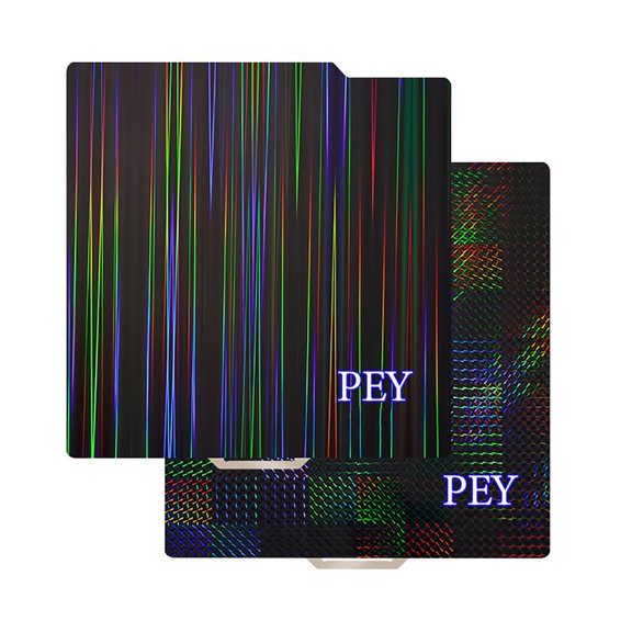 PEI/PEO/PEY Sheet Carbon Build Plate Heated Bed Spring Steel Flexible Platform 257x257mm for /P1P 3D Printer