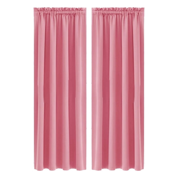 PEIBang 1 Panel Grommet Blackout Curtain for Bedroom and Living Room,Solid Color Thermal Insulated Room Darkening Curtains,42x84 Inch
