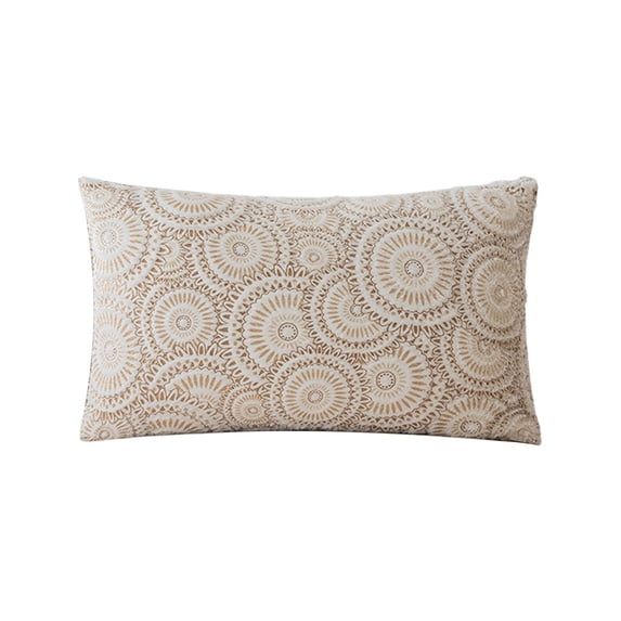 PEIBang 12x20 Inch Gold Foilt Cushion Case,Rectangle Throw Pillow Cover Modern Home Decor,Decorative Pillow Case for Couch Living Room Bedroom Car