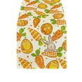 thumbnail image 1 of PEIBang 13"x47" Easter Table Runner Spring Easter Decoration,Easter Eggs Bunny Table Runner for Farmhouse Home Dining Room Kitchen Table Decor, 1 of 6
