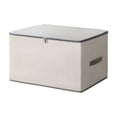 thumbnail image 1 of PEIBang 18"x14"x10" Storage Box,Clothes Storage Bin Comforter Storage Bag,Foldable Container Organizer for Household Use, 1 of 6