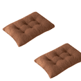 thumbnail image 1 of PEIBang 2 Pack Rectangular Chair Cushion with Ties,Ultra Soft Warm Floor Cushion for Reading,Comfortable Seat Cushion for Adult, 1 of 4