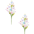 thumbnail image 1 of PEIBang 2 Pcs Artificial Easter Spray Vine with Easter Eggs and Butterflies,Decorative Spring Floral Stems Egg Twig Branches for Home Party Decor, 1 of 9