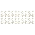 thumbnail image 1 of PEIBang 20 PCS Metal Ornament Hooks for Christmas Tree Decorations,Gold, 1 of 4