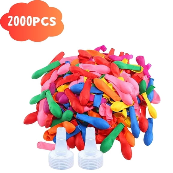 PEIBang 2000PCS Water Balloons Bulk,Small Water Balloon for Summer Splash Fun,Party Air Balloons for Wedding Birthday Graduation Anniversary Decoration