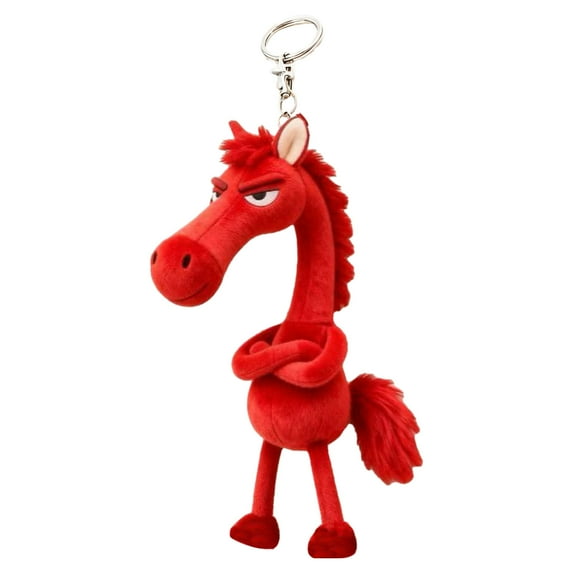 PEIBang 2026 Soft Horse Plush Keyring,Stuffed Animal Toy Keychain Plush Horse Keychain Charm for Backpack,Handbag and Purse