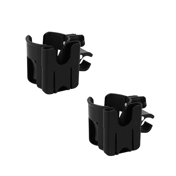 PEIBang 2PCS Adjustable Universal Cup Holders,Wheelchair Accessories Cup Holder with Phone Holder,Bottle Holder for Walker,Bike,Scooter