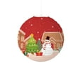thumbnail image 1 of PEIBang 2Pcs Christmas Paper Lantern,Decorative Christmas Party Lanterns for Indoor Outdoor Decorations,Xmas Tree Holiday Party Supply, 1 of 6