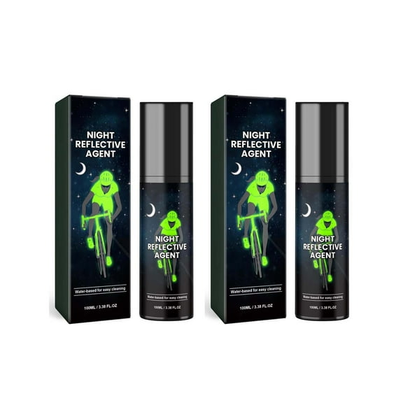 PEIBang 2Pcs Glow in The Dark Spray Paint,Reflective Paint,Fluorescent Spray Paints,Glow in The Dark Paints for Outdoor Activity