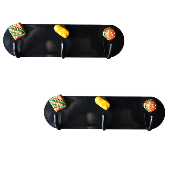 PEIBang 2Pcs Magnetic Utensil Holder,Untensil Rack Tool Hanger Organizer for Refrigerator,Cabinet,Kitchen Accessories