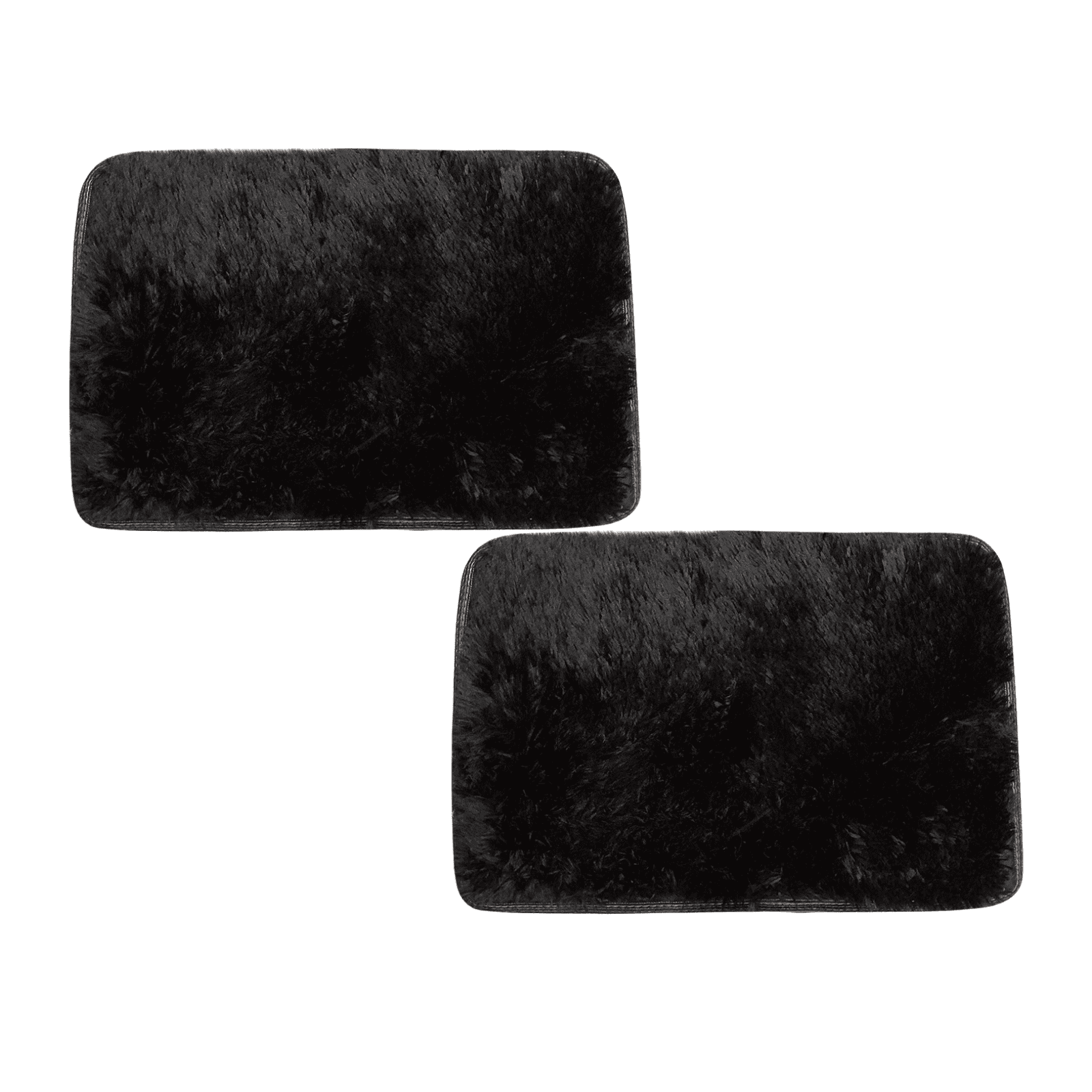 PEIBang 2Pcs Modern Soft Fluffy Rug,16x24 Inch Washable Area Rugs for ...