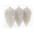 thumbnail image 1 of PEIBang 3Pcs Christmas Pinecone Ornaments,Hanging Pine Cone Ornaments Glitter Xmas Hanging Ornaments for Xmas Tree Party Home Decoration, 1 of 6