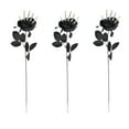 thumbnail image 1 of PEIBang 3Pcs Halloween Rose Flowers,Artificial Silk Roses Flowers with Skeleton Hand,Long Stem Bouquets for Home Wedding Party Decor, 1 of 6