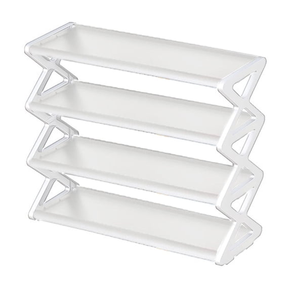 PEIBang 4 Layer Shoe Rack,Shoe Cabinet Storage Shelf for Small Space Entryway Living Room,Household Essentials
