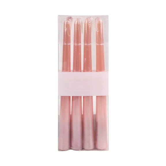 PEIBang 4 Pack Tall Taper Candles,10 Inch Tapered Candles Decorative Long Candlesticks for Valentine's Day Wedding Home Party Decoration