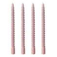 thumbnail image 1 of PEIBang 4 Pcs Spiral Taper Candle,10 Inch Twisted Long Wax Dinner Candlestick for Holiday Wedding Home Dinner Party Table Decor, 1 of 6