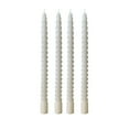 thumbnail image 1 of PEIBang 4Pcs 10 Inch Spiral Taper Candles,Twisted Wax Candles Long Unscented Candle Sticks for Home Party Dinner Table Decor, 1 of 6