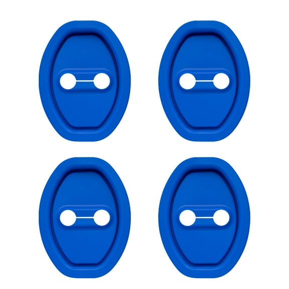 PEIBang 4Pcs Silicone Door Latch Lock Cover,Door Latches Rust Stopper Protector for Car,Car Door Accessories