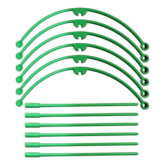 PEIBang 5 Pack Detachable and Assemblable Plant Support Stakes,Garden Support Ring,Plant Seedling Cage for Growing Indoor/Outdoor
