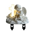 thumbnail image 1 of PEIBang 7.9 Inch Acrylic Garden Stake Decor,2D Flat Angel Ground Plug Ornament for Outdoor Yard Lawn Patio and Courtyard Decoration, 1 of 6