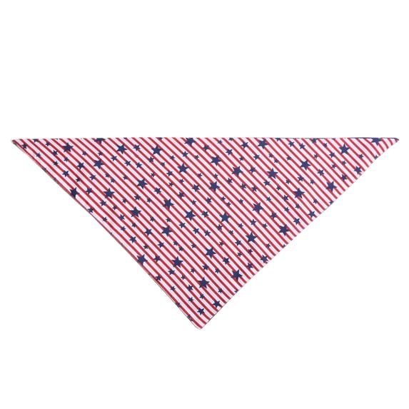 PEIBang American Flag Dog Bandanas,4th of July Pet Scarf,Triangle Patriotic Costume for Memorial Day Independence Day Party Supplies