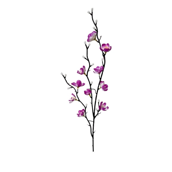 PEIBang Artificial Cherry Blossom Branches,Fake Flowers Faux Spring Branches Cherry Stems for Indoor Outdoor Home Party Wedding Table Vase Decor