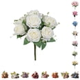 thumbnail image 1 of PEIBang Artificial Roses Flowers,Silk Rose Fake Flowers Long Stem Bouquets for Home Wedding Party Table Decoration, 1 of 6