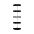 thumbnail image 1 of PEIBang Bathroom Standing Shelf,5 Tier Corner Stand,Free-Standing Shelf Units,Triangular Curved Corner Shelf Stand for Bathroom,Kitchen,Vanity Storage and Organizer, 1 of 6