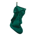 thumbnail image 1 of PEIBang Bow Christmas Stockings,Velvet Christmas Stocking Xmas Tree Hanging Ornament for Fireplace Holiday Festival Party Decor, 1 of 7