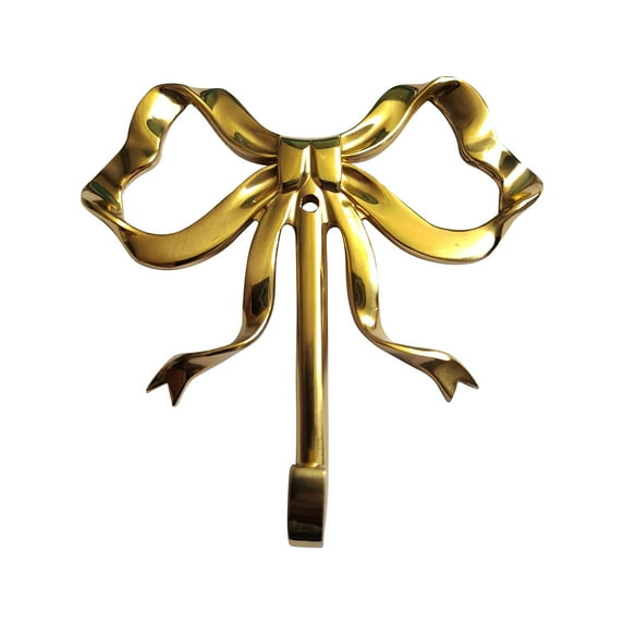 PEIBang Bow Hook,Wall Mounted Hook,Decorative Bowknot Hook for Hallway,Bathroom,Kitchen,Office,Room Decorations