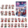 thumbnail image 1 of PEIBang Cat Advent Calendars 2025,2D Acrylic Cute Cat Ornaments for Christmas Tree,24 Days Of Christmas Advent Calendars for Cats Lovers, 1 of 5