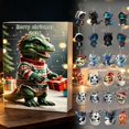 thumbnail image 1 of PEIBang Christmas 2D Advent Calendar 2026,24 Days Countdown Calendar with Cute Acrylic 2D Hanging Ornaments for Xmas Tree Decorations, 1 of 9