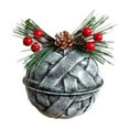 thumbnail image 1 of PEIBang Christmas Bells Decorations,3.15 Inch Vintage Christmas Decorative Bell Ornaments Xmas Hanging Bells for Indoor Outdoor Decoration Party Supplies, 1 of 6