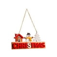 thumbnail image 1 of PEIBang Christmas Door Sign Decor,Wooden Farmhouse Christmas Tree Hanging Sign,Vintage Front Door Welcome Hanger for Home Wall Indoor Outdoor Decoration, 1 of 6