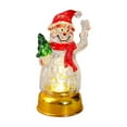 thumbnail image 1 of PEIBang Christmas Glowing Snowman Light,Christmas Snowman Light LED Night Light Tabletop Decorations for Indoor Holiday Home Party Supplies, 1 of 6