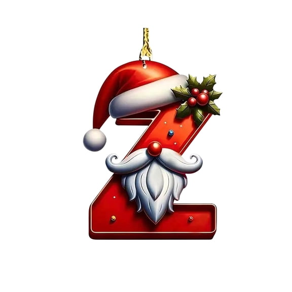 PEIBang Christmas Letter Pendant,Vibrant Christmas Pendant with English Letters,Xmas Tree Hanging Ornaments for Indoor Outdoor Decorations