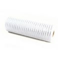 thumbnail image 1 of PEIBang Christmas Mesh Ribbon Roll Wide White Gold Foil for Tree Crafting Decor, 1 of 9