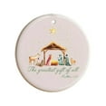 thumbnail image 1 of PEIBang Christmas Nativity Scene Ornaments,Christmas Tree Ornament The Birth of Jesus Decor Christian Religious Gifts for Christian Family, 1 of 5