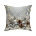 thumbnail image 1 of PEIBang Christmas Pillow Covers,18x18 Inch Snowman Pillow Case,Vintage Christmas Winter Home Decor,Decorative Cushion Case for Sofa Couch, 1 of 6