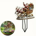 thumbnail image 1 of PEIBang Christmas Santa Garden Stakes Outdoor Christmas Decorations,Acrylic Yard Signs with Stakes for Garden Lawn Patio Decor, 1 of 6
