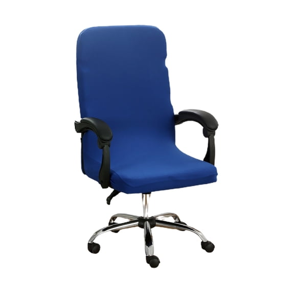 PEIBang Computer Office Chair Cover,Washable Removable Stretch Rotating Office Seat Slipcover,High Back Desk Seat Protector for Pets
