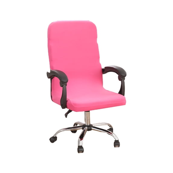 PEIBang Computer Office Chair Cover,Washable Removable Stretch Rotating Office Seat Slipcover,High Back Desk Seat Protector for Pets