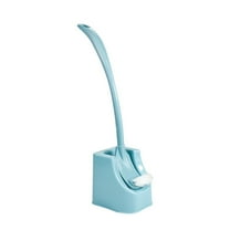 PEIBang Curved Toilet Bowl Brush and Holder Set,Toilet Brush Household Deep Cleaning Brushes for Bathroom