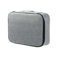 thumbnail image 1 of PEIBang Document Bag with Lock,3 Layer File Storage Case with Zipper,Portable Travel Home Organizer Bag for Laptop,Files,Certificates, 1 of 6