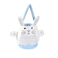 thumbnail image 1 of PEIBang Easter Basket,Easter Bunny Tote Bag Bucket,Spring Egg Hunt Container with Handles and Rabbit Ears for Party Favors, 1 of 6
